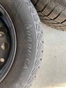 Komplet zimné obutie R14 - pneu 8 mm 185/65 R14+disky4x114,3 - 9