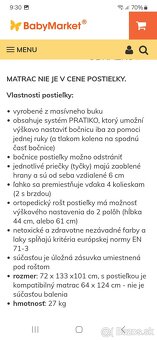 Detska postielka Pali - 9