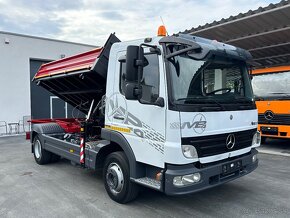 MERCEDES-BENZ ATEGO 816 VYKLÁPAČ HYDRAULICKÁ RUKA HIAB - 9