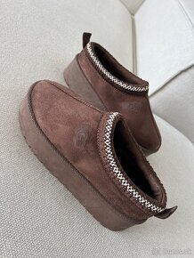 Ugg tazz zimné zateplené šlapky čizmy - 9