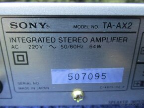 Sony  TA-AX2 - 9