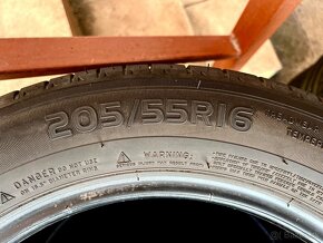 205/55 R16 letné pneumatiky - kompletná sada - 9