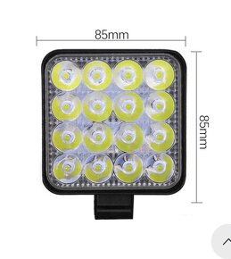 LED SVETLA KOCKY - 2ks - 48W 

 - 9