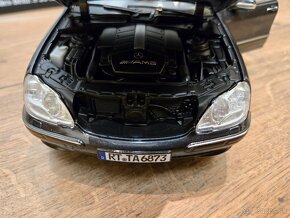 Mercedes Benz S55 AMG W220 S-Klasse 1:18 Norev - 9