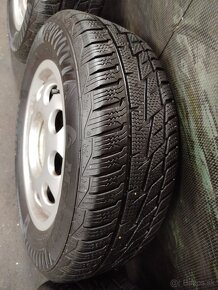 Predám tieto al.disky 5x100 R15 195/65 R15 6mm zimné - 9