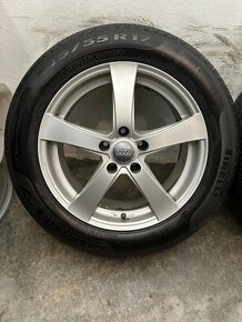 Letná sada 5x112 R17 , 225/55/17 - Audi A6, Karoq, TRoc - 9