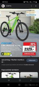 Elektrobicykel fischer 27.5" - 9