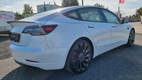 ✅️Tesla Model 3 Performance LongRange 512HP,BIELY INTERIÉR✅️ - 9