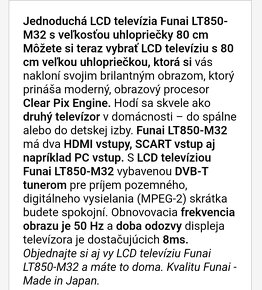 LCD Tv FUNAI LT850-M32 - 9