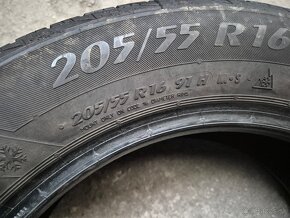 205/55 r16 zimné 4 ks MATADOR dezén 7 - 6,7 mm - 9