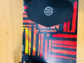 Detský snowboard Rossignol 120 cm + topánky - 9