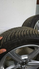 205/55 R17 zimne pneu s Mercedes diskami - 9