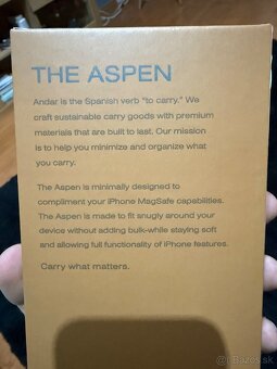 Andar the Aspen Premium Oil Waxed iPhone  15 Pro Max - 9