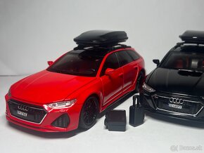 Audi RS6 Avant 1:24 - čierna alebo červená metalíza - 9