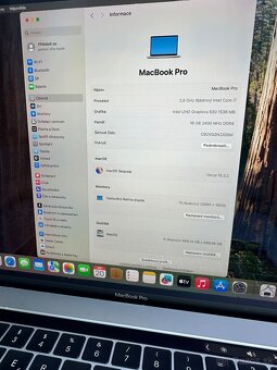 MacBook Pro 15” 2018, 512Gb SSD, i7, 13Cyklů baterie - 9