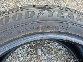 235/55 r19 zimné 4 ks GOODYEAR dezén 8,4-8,2 mm DOT2022 - 9