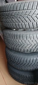 Komplet zimná sada pneumatiky 215/65 r16 + disky Honda crv 2 - 9