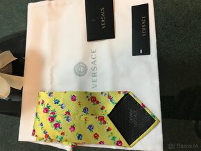 GIANNI VERSACE originál pánska kravata 100%silk - 9