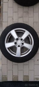 Alu disky + celoročne gumy 205/60 r16 - 9