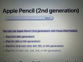 iPad pero 2 generácia Apple pencil dotykové pero - 9