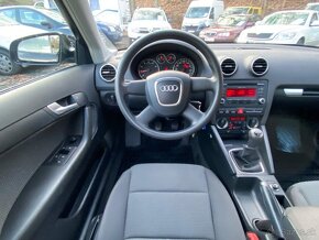 Audi A3 1.6i 75kW klimatizace původ ČR 207tkm 2007 - 9