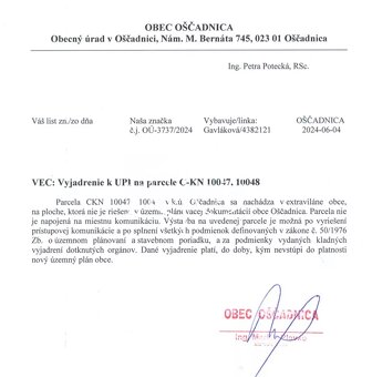 Na predaj investičné pozemky v obci Oščadnica, Čadca o celko - 9