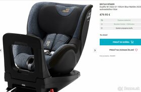 britax romer dualfix M i-Size    blue  marble    200 eur - 9