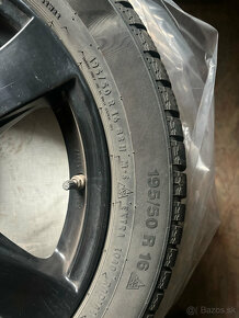 hlinikové disky toyota R16 + sada zimných pneumatík - 9