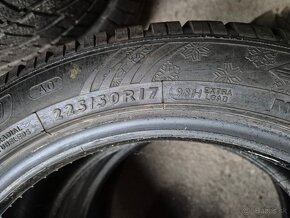 225/50 r17 zimné 4 ks DUNLOP dezén 8,2 - 7,7 mm - 9