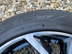 17" disky Dezent TA Dark 5x114,3 s letnými pneu 215/45 R17 - 9