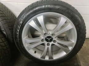 5X112 R17 8,0J ET30+ZIMNE PNEU 225/50 R17 - 9