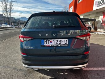 ŠKODA 7-miest Kodiaq Scout 2,0 TDI 140 kW 7-st. automat. 4x4 - 9