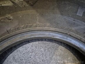 215/75 r16C zimné 4 ks BARUM + NEXEN dezén 8-7,1 mm - 9