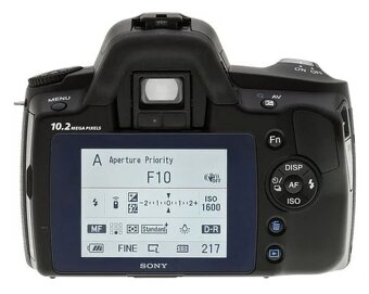 SONY Alpha DSLR-A230 Body - 9