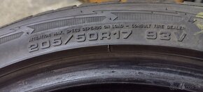 4ks. Zimné Pneumatiky GOODYEAR 205/50R17 93V - 9