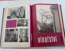 časopis vinárstvo /český/ viazané ročníky 1960-62 - 9