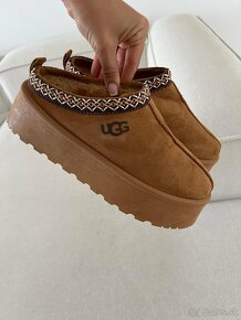 Ugg Tazz zimné jesenné šľapky - čižmy - topánky hnedé - 9