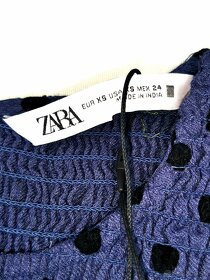 ZARA - Nová blúzka s volánmi vo veľkosti XS - 9