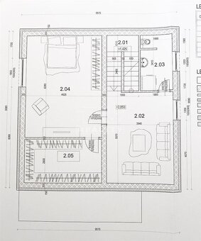 4-izbový rozostavaný rodinný dom s projektom, Andovce, 798m2 - 9