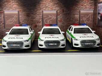 Audi A6 Avant Polícia SR 1:43 - tónované sklá, EVČ vozidla - 9