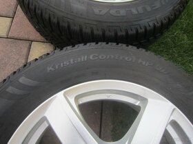 16" AL disky Dezent rozteč 112 so zimnimy pneu 215/60R16 - 9