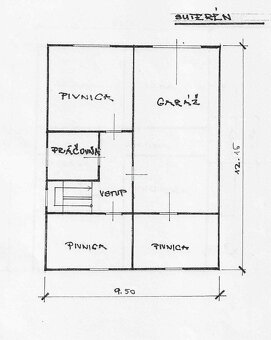 PREDAJ dom s garážou a pozem. 2342m² Chudá Lehota - 9