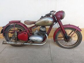 Jawa 350 Perak typ 18 - 1954 patinovka - 9