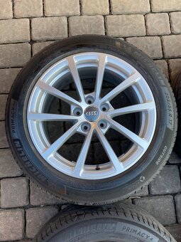 ALU KOLESÁ AUDI 5X112 R17 TOP KOLA LÉTO SADA - 9