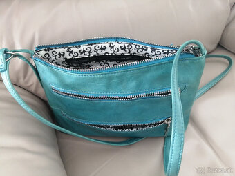 mala kabelka, crossbody, prava koza - 9