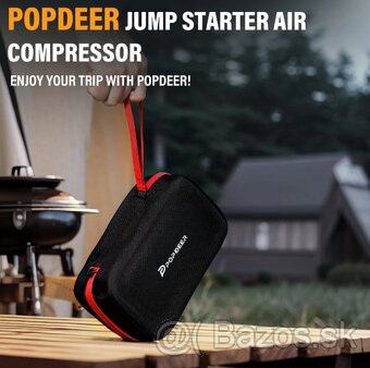 jump starter + kompresor 5000 A Popdeer PD-JA3 - 9