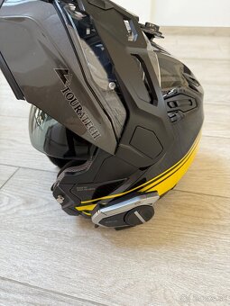 Prilba Touratech Aventuro Traveller Carbon+komunikator - 9