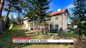 Rodinný dom s pozemkom 2659 m2, Kuzmice, Topoľčany - 9
