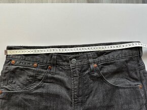 Pánske,kvalitné džínsy LEVIS model 508 - veľkosť 34/32 - 9