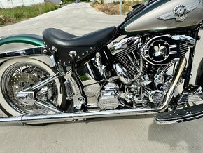 Predám Harley Davidson Softail Delux – Chicano style - 9